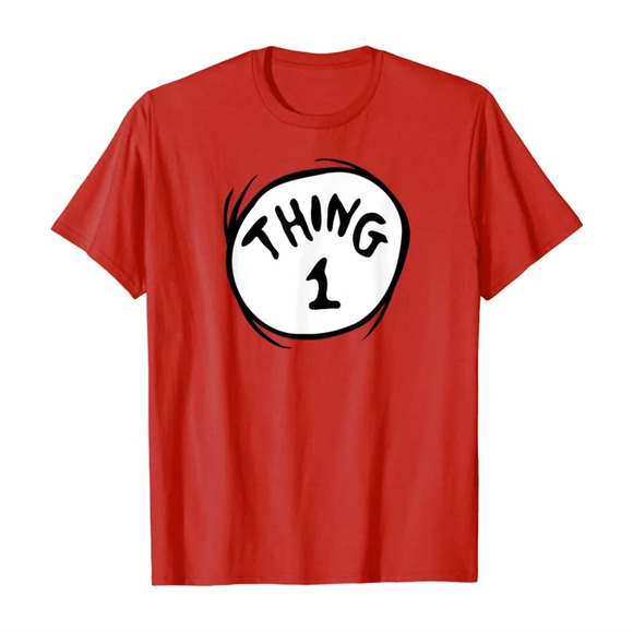 Universal studios kids Thing One Shirt Large - Picture 1 of 4